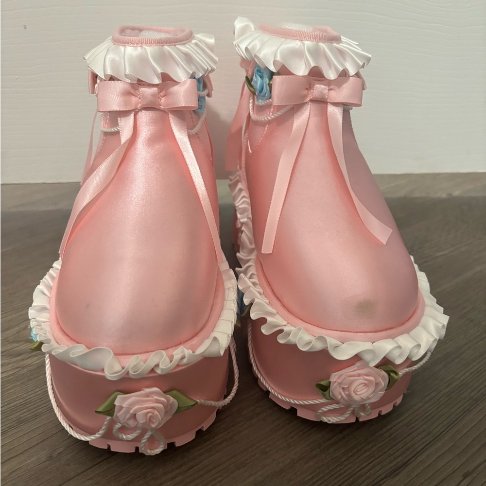 Dolls Kill / Sugar Thrillz Just Desserts Ankle Boots - Picture 4 of 13